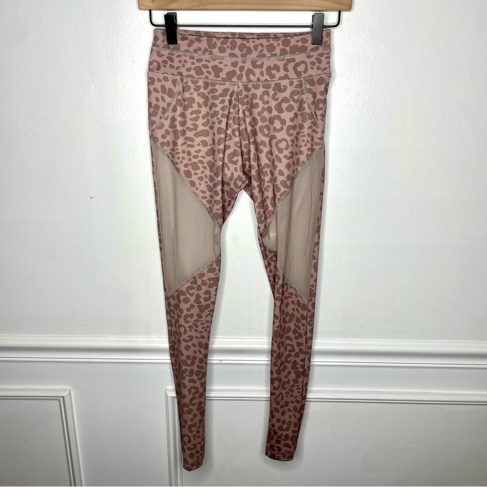 Varley Bicknell Legging Blush Leopard Womens XS